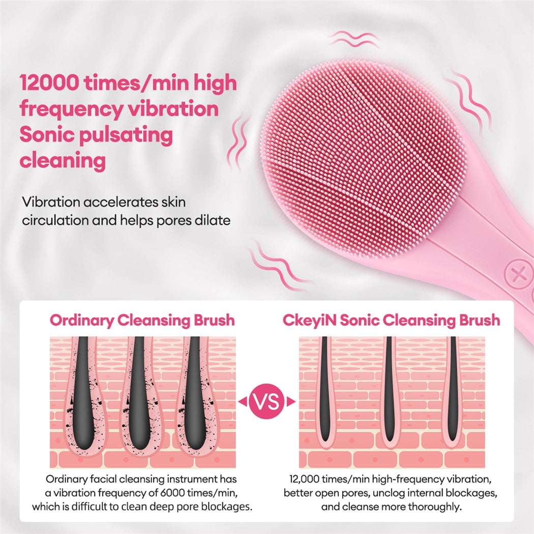 VS Ordinary facial cleansing instrument has 12,000 times/min high