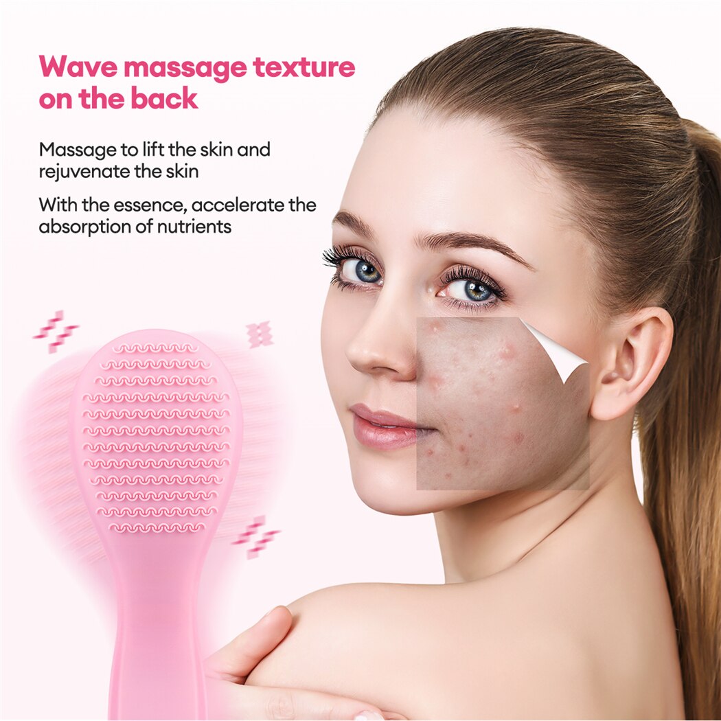 wave massage texture on the back Massage to lift the skin and rejuvenate