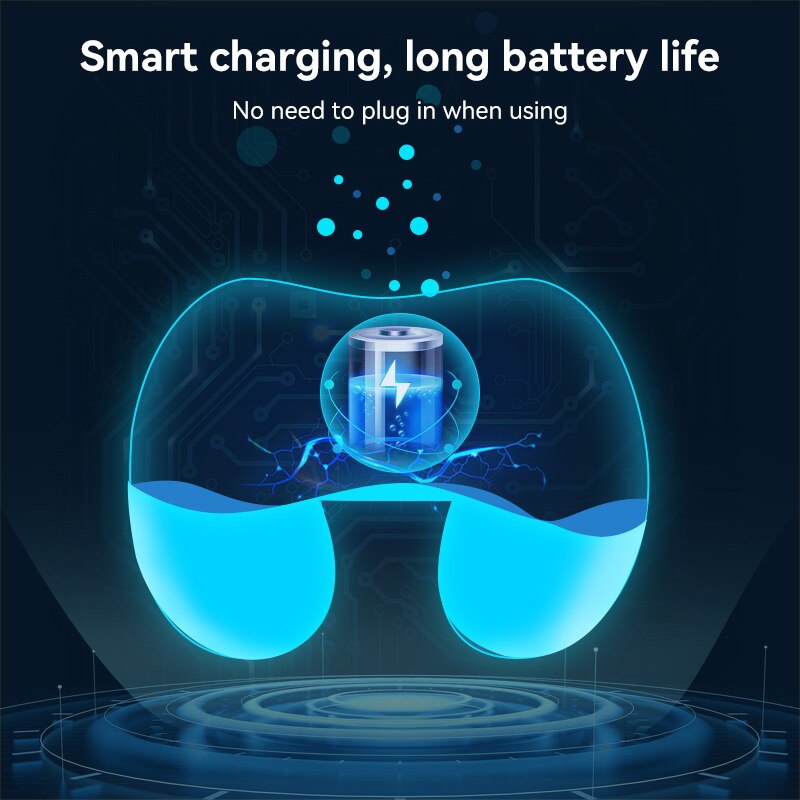 Smart charging; long battery life No need to plug in when