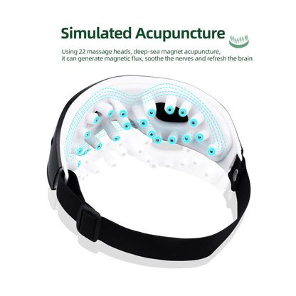 using 22 massage heads, deep-sea magnet acupuncture