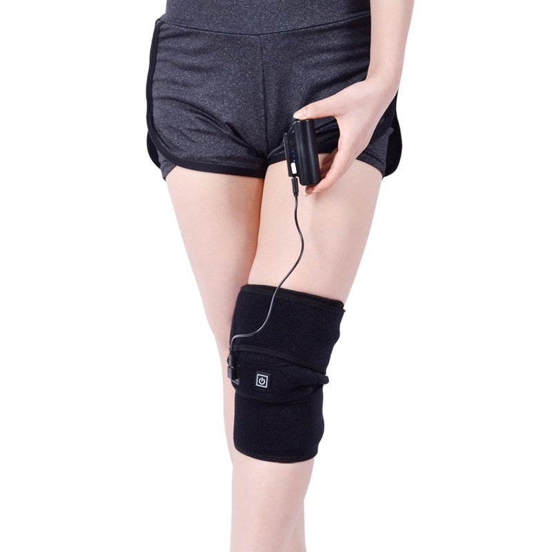 Electric Knee Pads Arthritis Support Brace Infrared Heating Therapy Knee Pad Rehabilitation Recovery Aid Arthritis Knee Relief