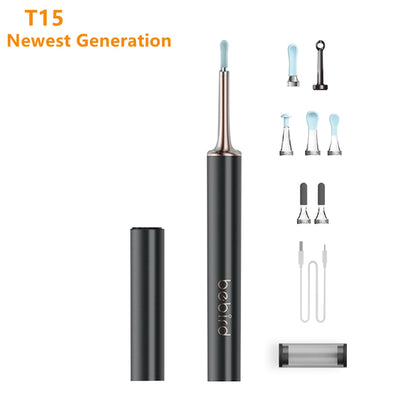 New Bebird T15 R1 Smart Visual Ear Cleaner Health Care Minifit 2in1 Acne Wax Removal HD1080P Otoscope IP67 Waterproof Endoscope