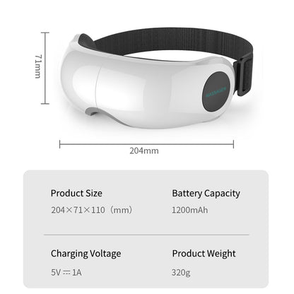 Massageador de Olhos Inteligente Pressão de Ar Aquecimento Bluetooth Música Alivia Fadiga Ocular Massagem Relaxamento