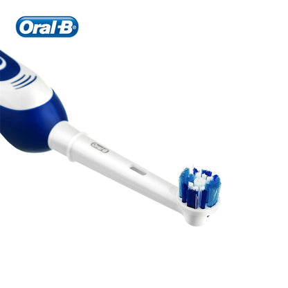 Oral B escova de dentes elétrica rotação dentes limpos escova de dentes adulto DB4010 escova de dentes elétrica com 4 cabeças de reposição extras