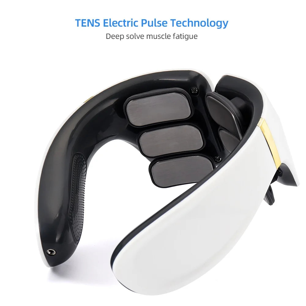 Relieves deep-seated muscle tension and fatigue with TENS electric pulse technology.