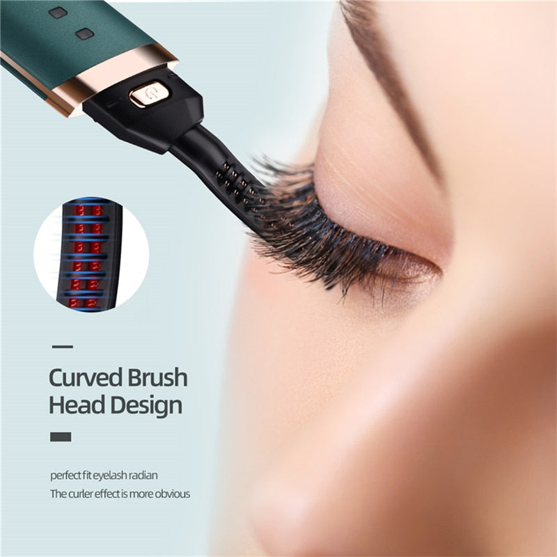 Cunved Brush Head Design perfect fiteyelashradian The