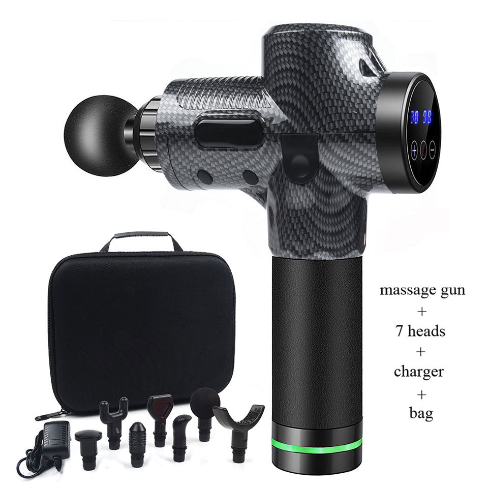 3898 massage gun 7 heads charger Ot0my