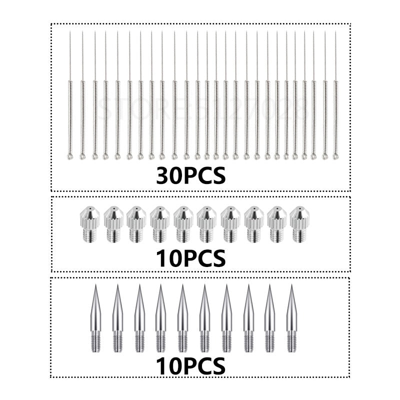 50pcs Spot Removal Pen Needles For Laser Plasma Pen Facial Beauty Skin Dark Spot Remover Mole Tattoo Removal Pen Accessories