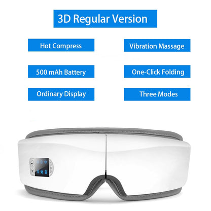 3D Regular Version Hot Compress Vibration Massage 500 mAh