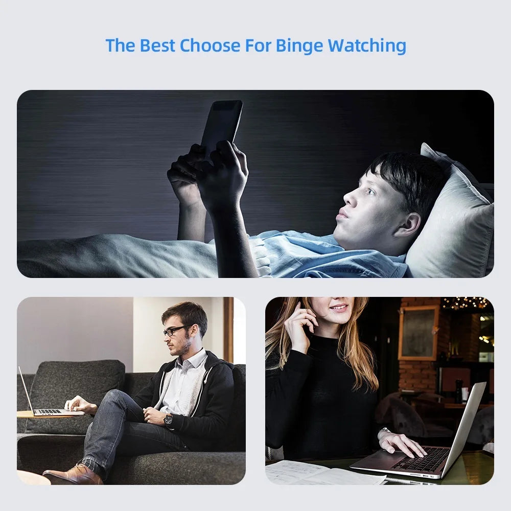 Relax with comfort during binge watching sessions