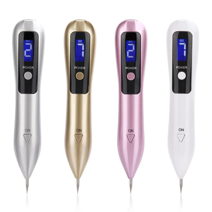 Caneta de Plasma LCD Máquina de Remoção de Toupeiras de Tatuagem 9 Nível Remoção de Iluminação LED Removedor de Manchas Escuras Ferramenta de Remoção de Tatuagem Marca de Verrugas