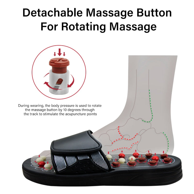 Detachable Massage Button For Rotating Massage wearing the body