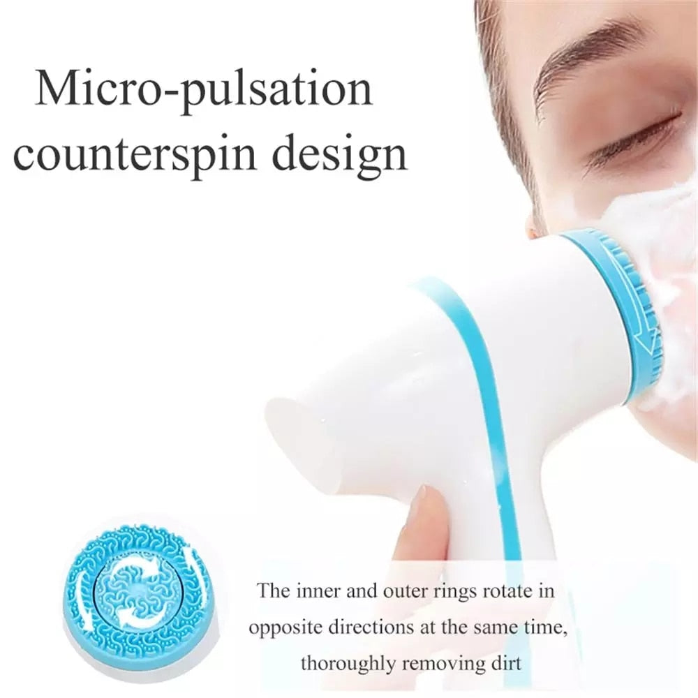 micro-pulsation counterspin design The inner and outer rotate