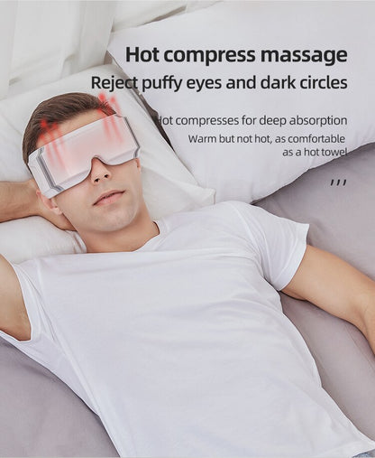 hot compress massage Reject puffy eyes and dark circles lot compresse