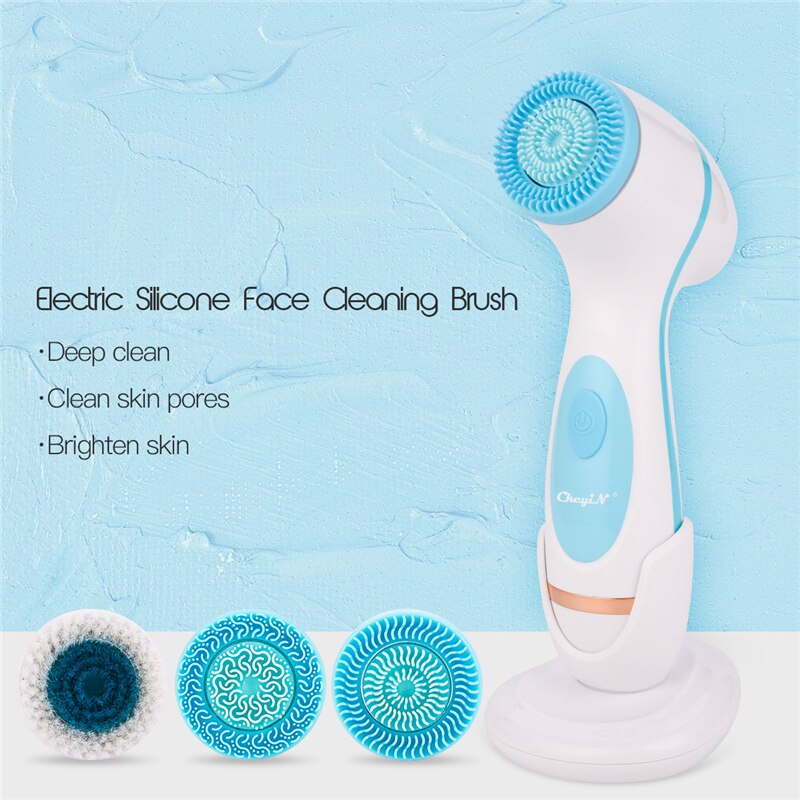 Electic Slicone Face Ceoning Brush Deep clean Clean