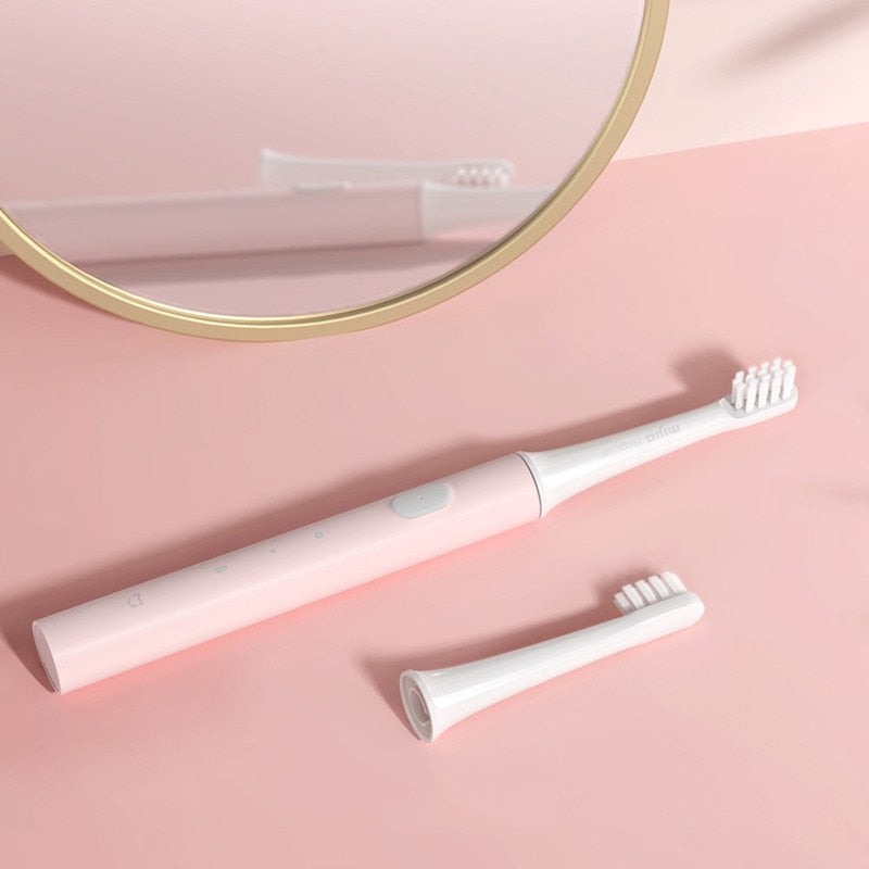 XIAOMI MIJIA Escova de dentes elétrica sônica sem fio USB recarregável Escova de dentes automática ultrassônica à prova d'água