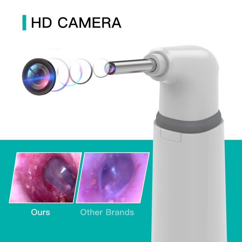 Wifi Ear Otoscope 3.9mm Smart Wireless Portable Visual Earwax Cleaning Endoscope Camera for iPhone Android Phone iPad