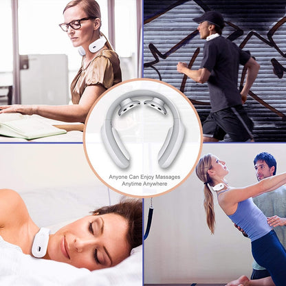 Nouveau Smart cou épaule EMS masseur musculaire formateur Relaxation électrique soulagement de la douleur outil vertèbre cervicale physiothérapie