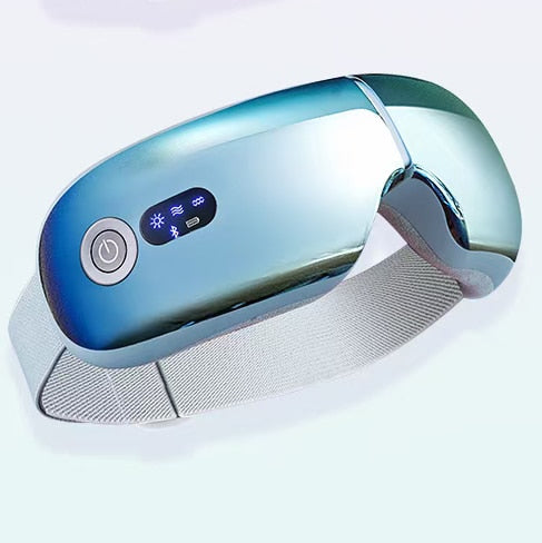 Eye Massager with Heat &amp; Compression, Bluetooth Music Massager for Relax and Reduce Eye Strain Improve Sleep