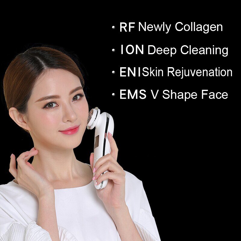 RF Radio Frequency Facial Skin Tightening Machine EMS Lifting Beauty Device Body Face Firming Massager Wrinkle Remover Skin Care