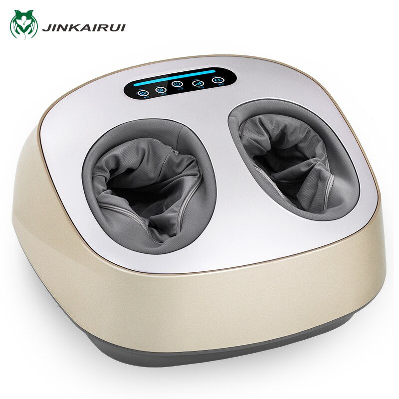 JinKaiRui Aquecimento Infravermelho Máquina de Pé Automática Dispositivo de Massagem Relaxamento Doméstico Medialbranch Acupoint Calf Leg Massagem