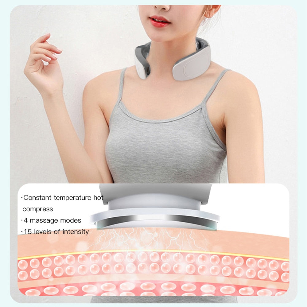 Constant temperature hot compress massage modes 15 levels of