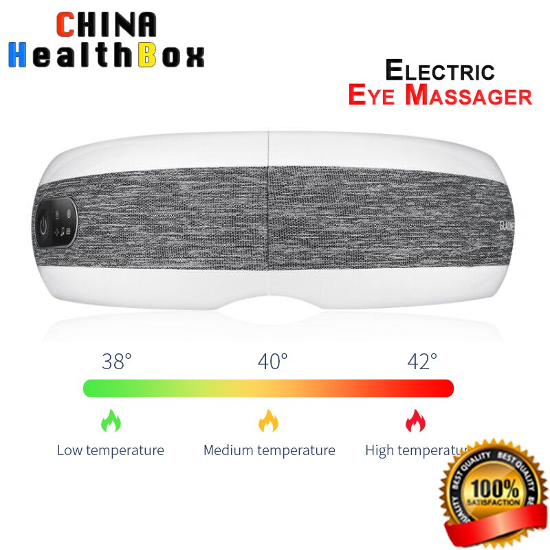 TOP3 Massageador Elétrico para os Olhos Compressão de Ar Aquecida Para Olhos Cansados ​​Remove Olheiras Relaxamento China-HealthBox