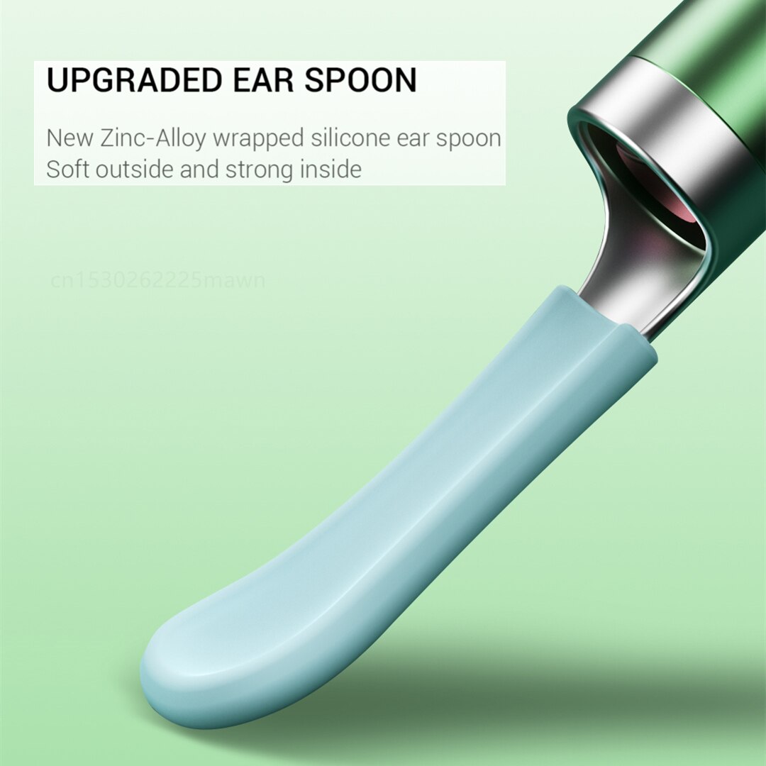 EAR SPOON NEW Zinc-Alloy wrapped silicone