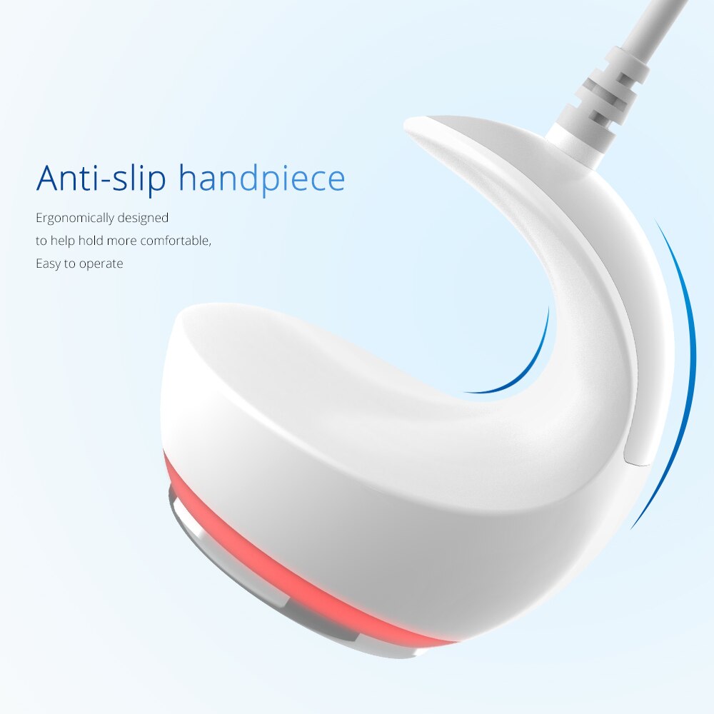 Anti-slip handpiece designed to hold more comfortable, Easy 