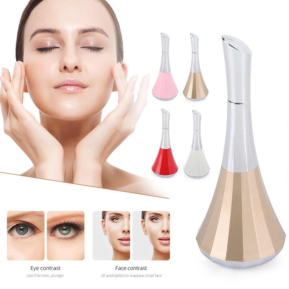 Iontophoresis Beauty Instrument Microcurrent Face Massager Tightening Face Lifting Skin Rejuvenation Remove Wrinkles Skin Care