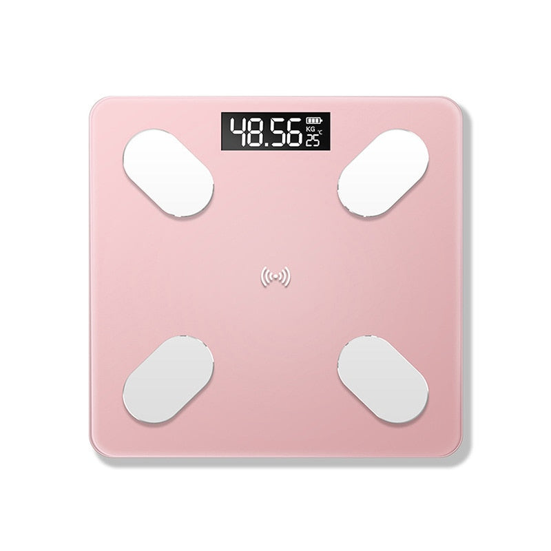 Bluetooth Body Fat Scale BMI Scale Smart Electronic Scales LCD Digital Bathroom Weight Scale Balance Body Composition Analyzer