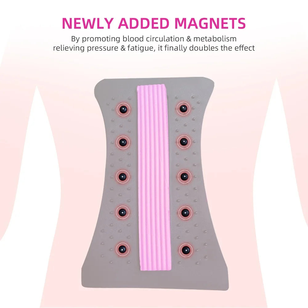 Enhanced magnets improve circulation and metabolism, providing doubled relief from pressure and fatigue.