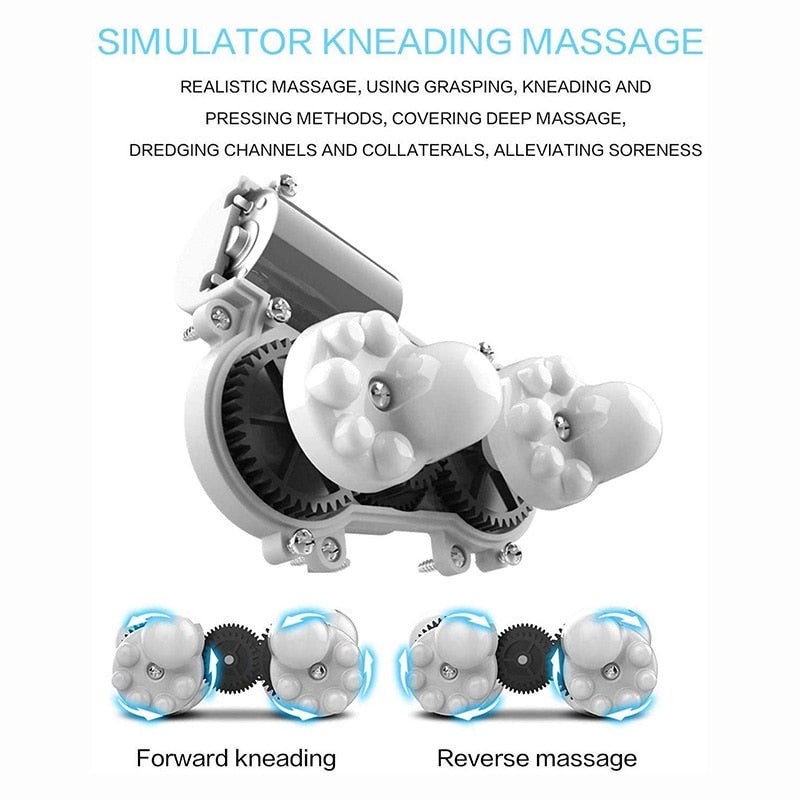 Oreiller de massage multifonctionnel en forme de U masseur de cou électrique masseur cervical d'épaule Portable voyage maison voiture se détendre