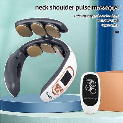 neck shoulder pulse massager Low frequency pulsetechnology- Remotecontrol- Four