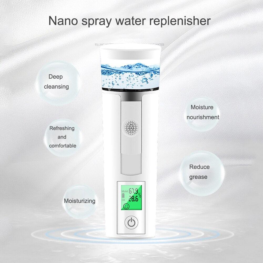 Nano spray water replenisher cleansing Moisture nourishment Refreshing