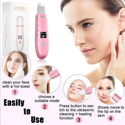 Ultrasonic Skin CLEANER 05 clean your face with 