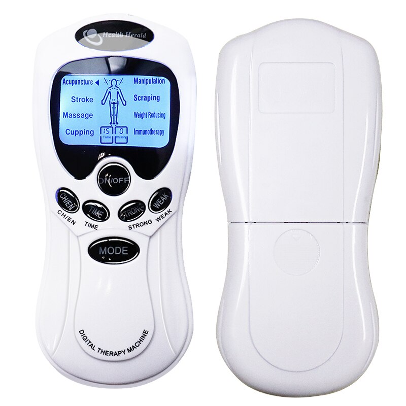 Pulse Tens Acupuncture Electric Body Massage 8 Models Digital Therapy Machine 4Pads Electrical Muscle Stimulator Full Body Relax