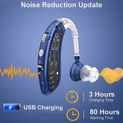 Noise Reduction Update 3 Hours Charging Time USB Charging 80