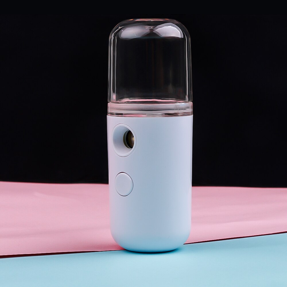 3 In 1 Spray Face Humidifier LCD 30ml Rechargble Nano Mist Facial Steamer Skin Moisture Healthy Facial Care Moisturizer Tool