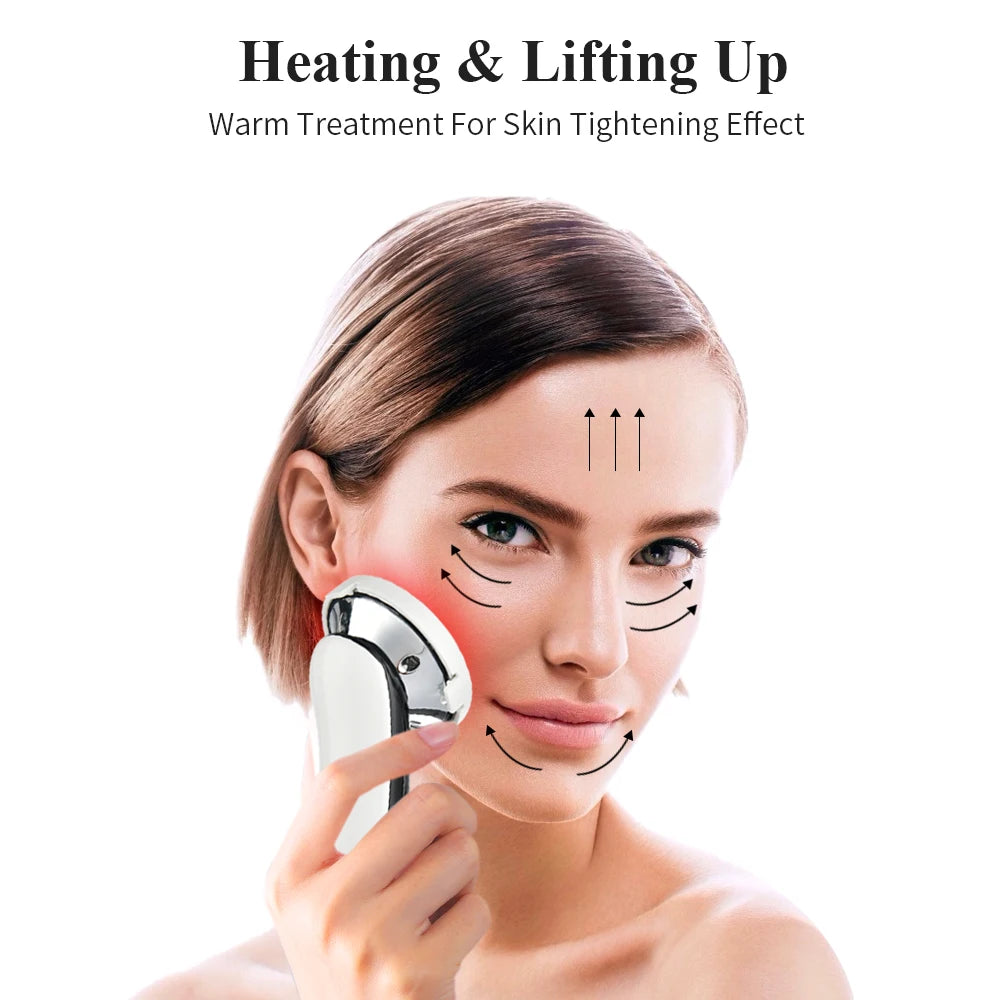 Enhance skin tightening and lifting with warm heating treatment for a radiant complexion.