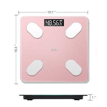 Bluetooth Body Fat Scale BMI Scale Smart Electronic Scales LCD Digital Bathroom Weight Scale Balance Body Composition Analyzer