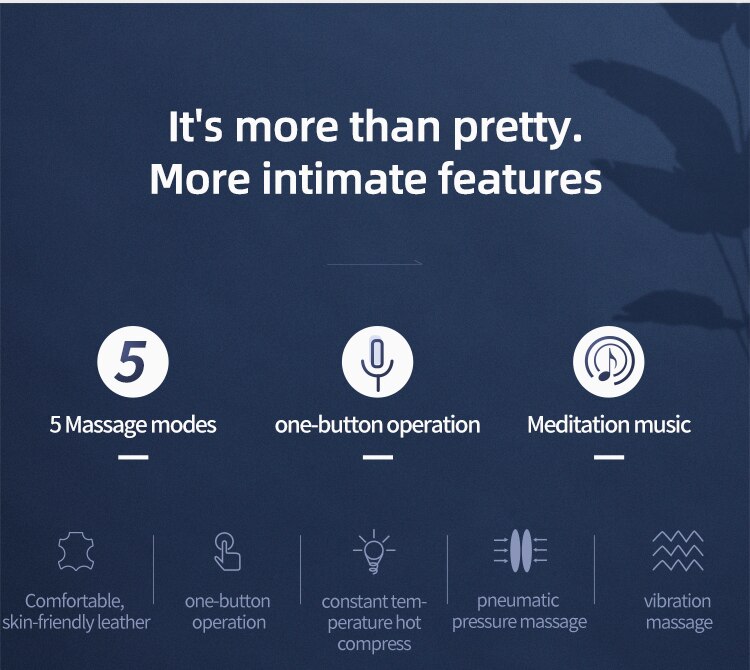 more than pretty: More intimate features 5 5 Massage modes one-b