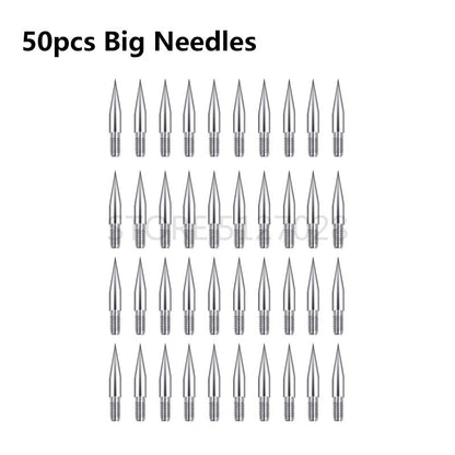 50pcs Spot Removal Pen Needles For Laser Plasma Pen Facial Beauty Skin Dark Spot Remover Mole Tattoo Removal Pen Accessories