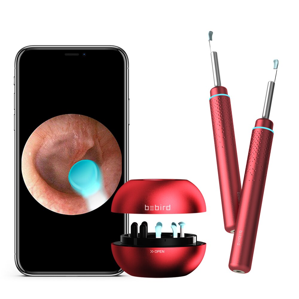 Bebird Smart Visual Ear Sticks M9 pro Endoscope Ear Wifi 300W High Precision Earpick Mini Camera Otoscope  Ear Cleaner Silicon