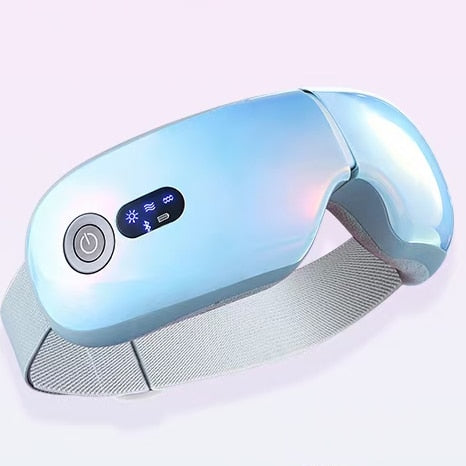 Eye Massager with Heat &amp; Compression, Bluetooth Music Massager for Relax and Reduce Eye Strain Improve Sleep