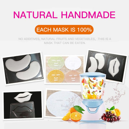 Máquina de máscara facial caseira Fabricante de remendos de vegetais de frutas Kit de instrumentos de beleza Colágeno natural Ferramenta para cuidados com a pele facial em casa