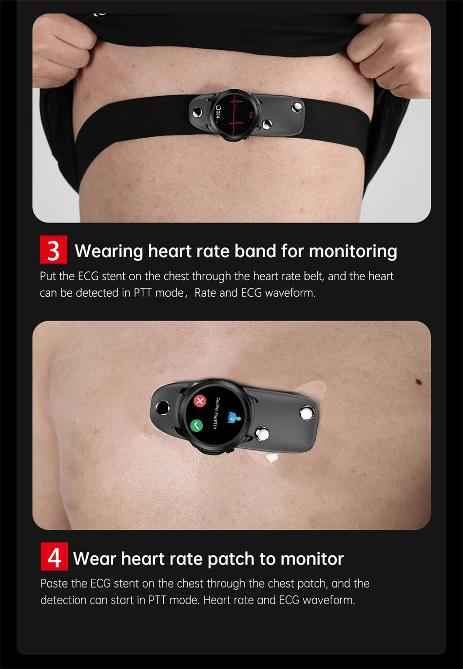 Monitor health vitals in real-time with wearable devices.