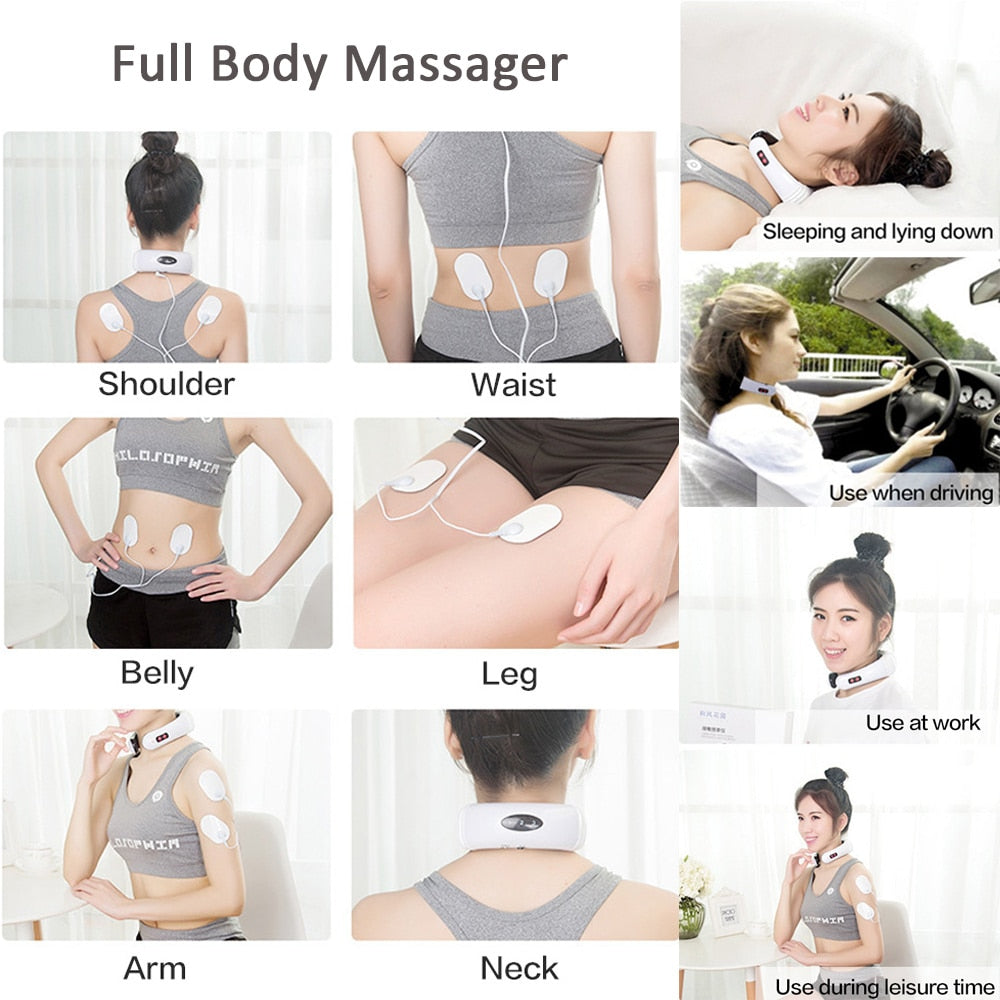 Full Body Massager Sleeping and lying down Shoulder Waist Use