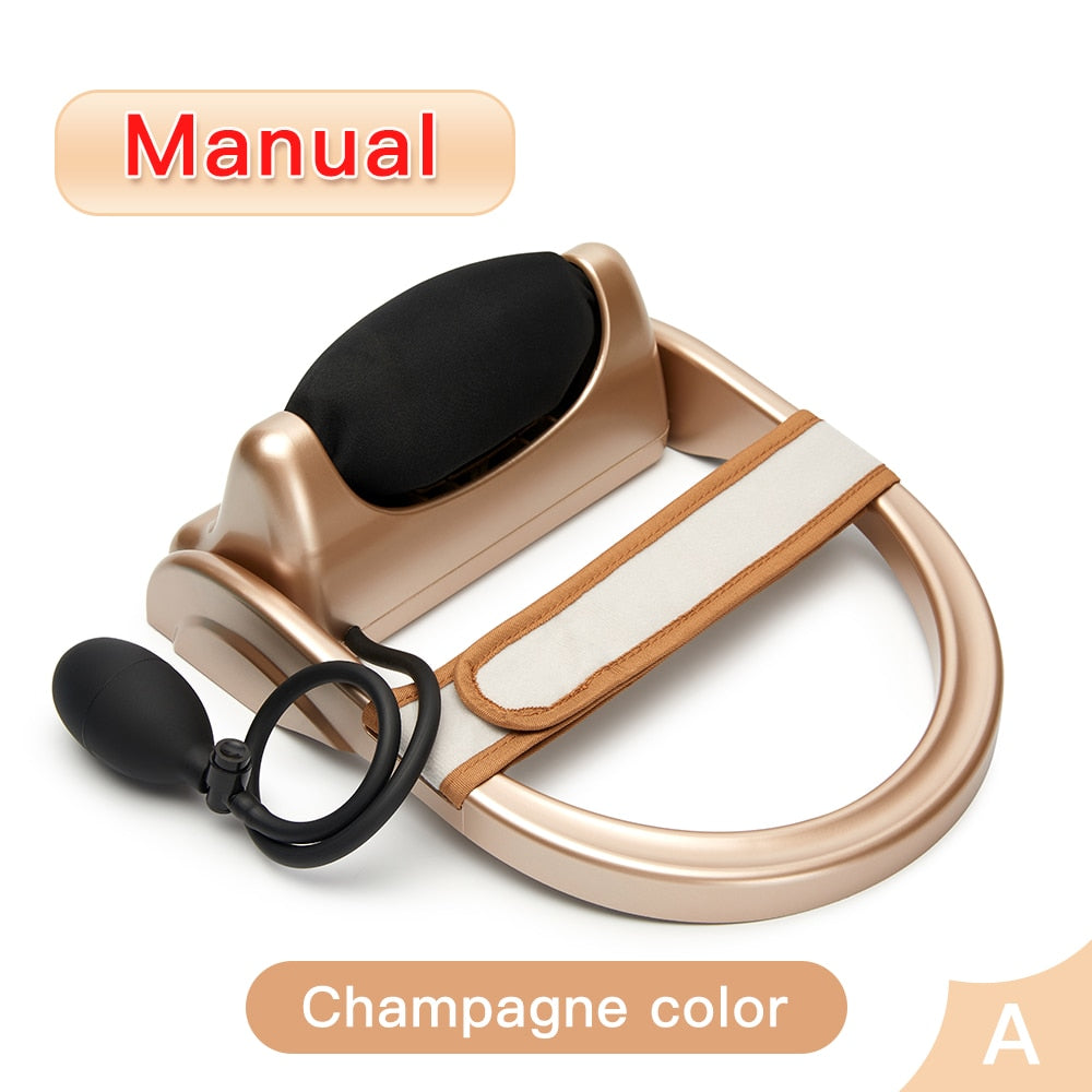 Oreiller de Massage du cou cou épaule dispositif de traction chiropratique cervicale oreiller de Massage pour soulager la douleur masseur relaxant pour le cou