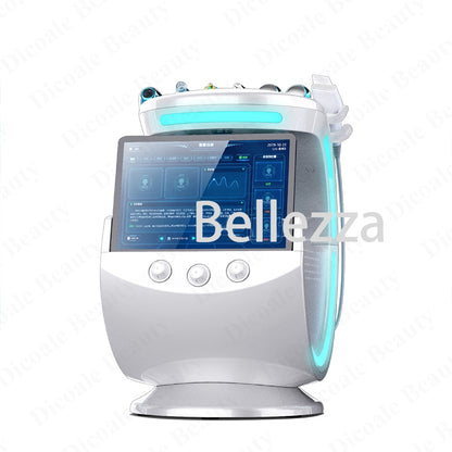 Multifunctional 7 in 1 Smart Ice Blue Hydro Facial Hydrafacials Beauty Dermabrasion Machine For Skin Analysis And Whitening